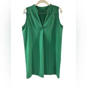 Green Sleeveless Dress